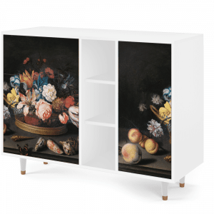 Sideboard - STORYZ - BS2 Still Life with Flowers - White