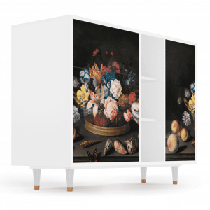 Sideboard - STORYZ - BS2 Still Life with Flowers - White