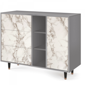 Sideboard - STORYZ - BS2 Milk Marble - Grey