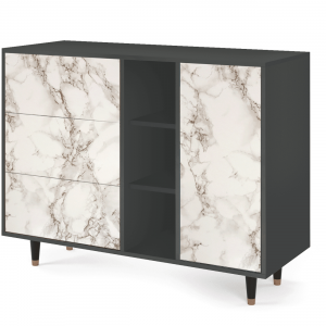 Sideboard - STORYZ - BS2 Milk Marble - Antracite