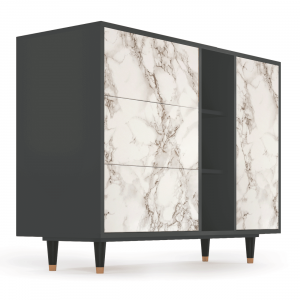 Sideboard - STORYZ - BS2 Milk Marble - Antracite