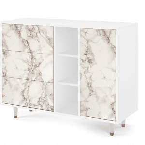 Sideboard - STORYZ - BS2 Milk Marble - White