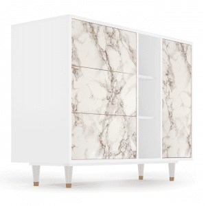 Sideboard - STORYZ - BS2 Milk Marble - White