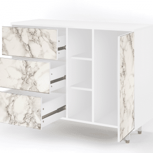 Sideboard - STORYZ - BS2 Milk Marble - White