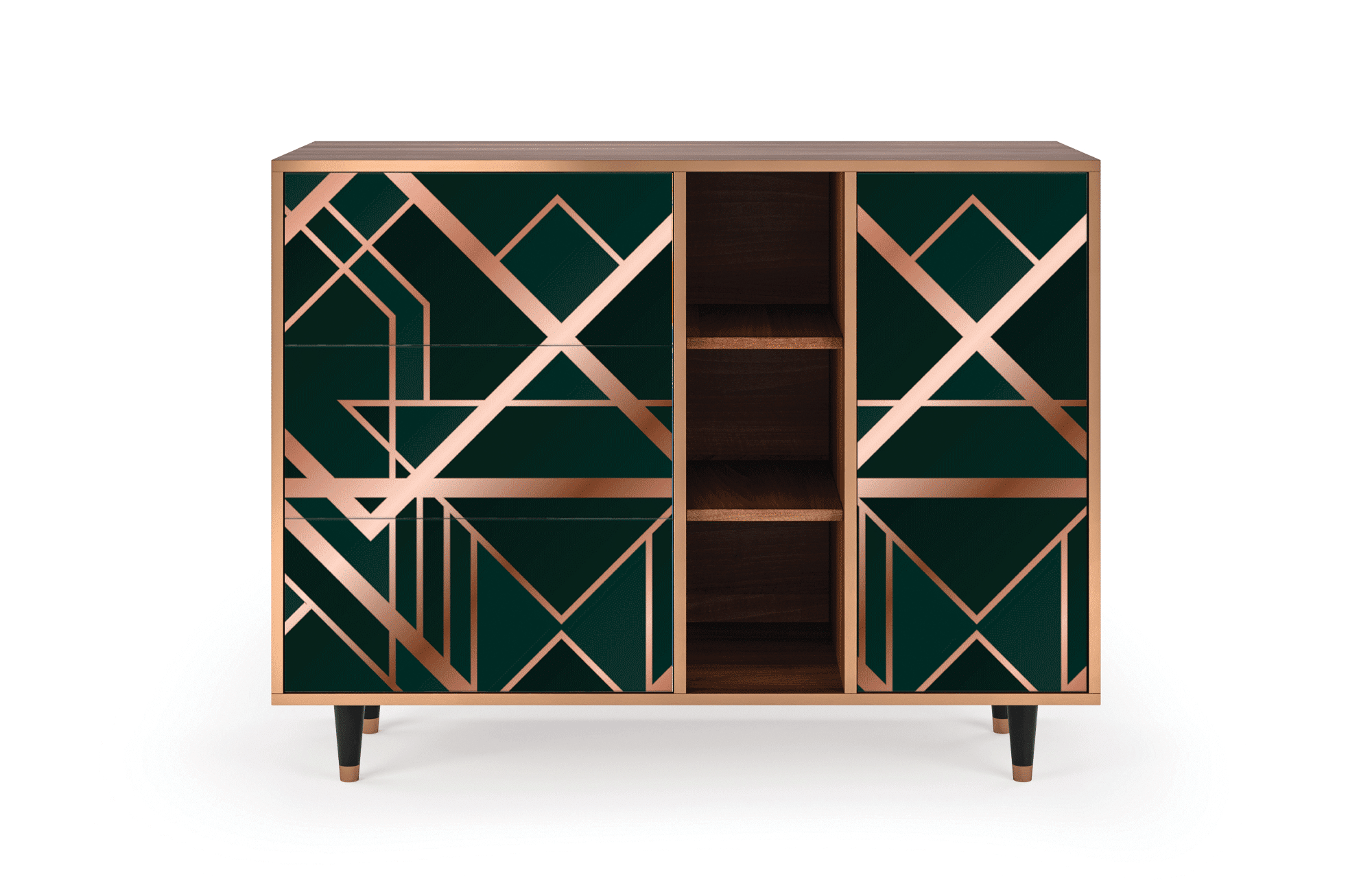 Sideboard – STORYZ – BS2 Emerald Gatsby – Walnut Sideboard - STORYZ - BS2 Emerald Gatsby - Walnut