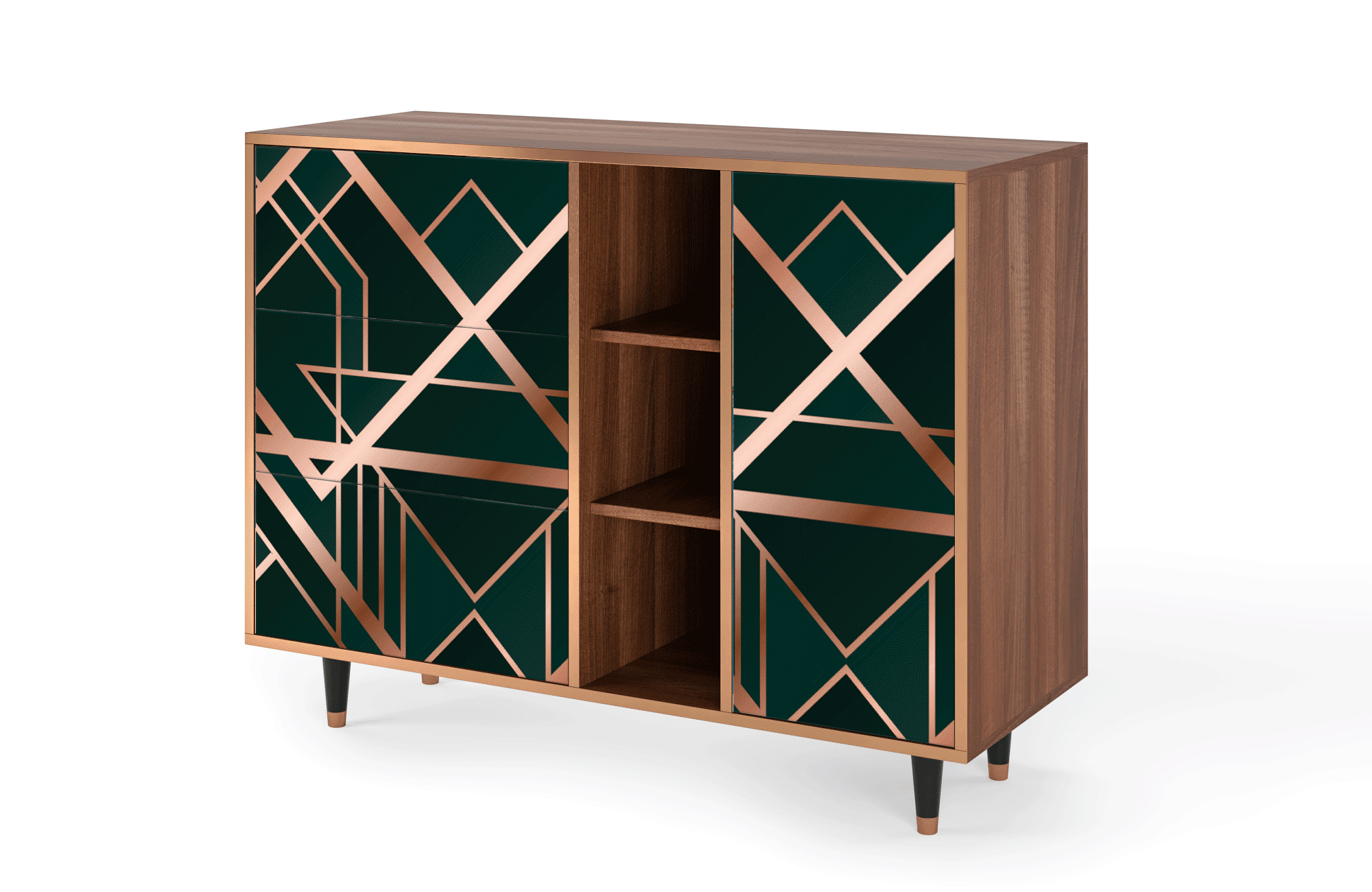 BS2_29_001 Sideboard - STORYZ - BS2 Emerald Gatsby - Walnut