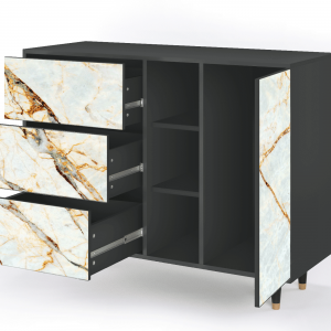 Sideboard - STORYZ - BS2 Sandy Marble - Antracite