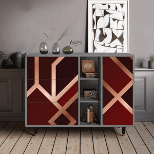 Sideboard - STORYZ - BS2 Velvet 1920's - Grey