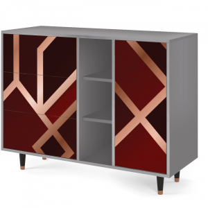 Sideboard - STORYZ - BS2 Velvet 1920's - Grey