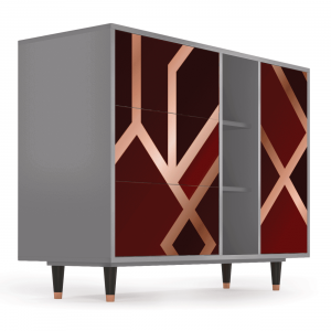 Sideboard - STORYZ - BS2 Velvet 1920's - Grey