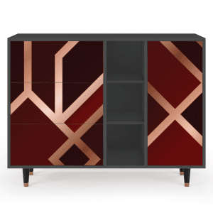 Sideboard - STORYZ - BS2 Velvet 1920's - Antracite
