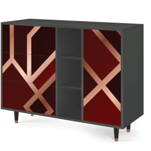 Sideboard - STORYZ - BS2 Velvet 1920's - Antracite