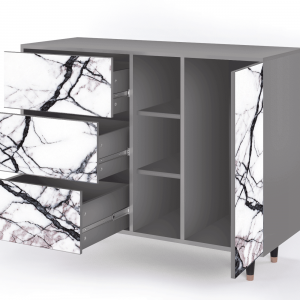 Sideboard - STORYZ - BS2 Raven Marble - Grey