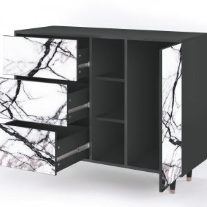 Sideboard - STORYZ - BS2 Raven Marble - Antracite