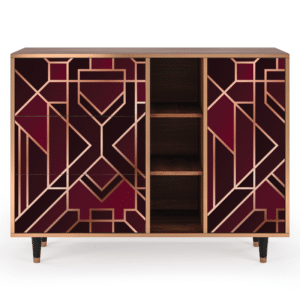 Sideboard - STORYZ - BS2 Burgundy Jewelery - Walnut