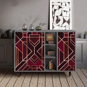 Sideboard - STORYZ - BS2 Burgundy Jewelery - Grey