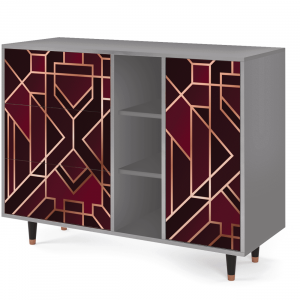 Sideboard - STORYZ - BS2 Burgundy Jewelery - Grey