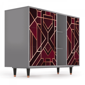 Sideboard - STORYZ - BS2 Burgundy Jewelery - Grey