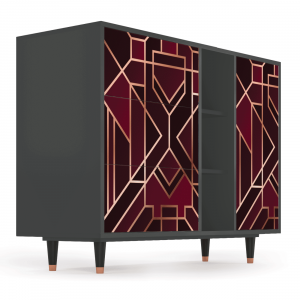 Sideboard - STORYZ - BS2 Burgundy Jewelery - Antracite