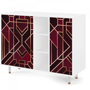 Sideboard - STORYZ - BS2 Burgundy Jewelery - White