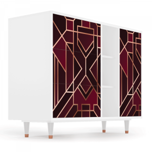 Sideboard - STORYZ - BS2 Burgundy Jewelery - White