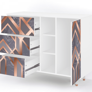 Sideboard - STORYZ - BS2 Taupe Anatomy - White