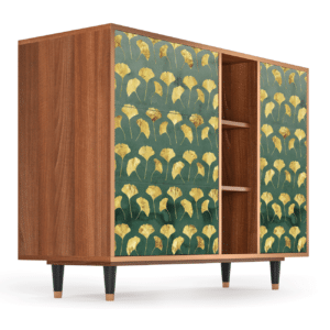 Sideboard - STORYZ - BS2 Gingko leaves - Walnut