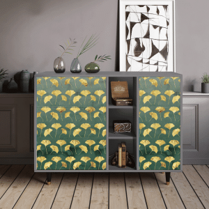 Sideboard - STORYZ - BS2 Gingko leaves - Grey