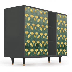 Sideboard - STORYZ - BS2 Gingko leaves - Antracite