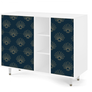 Sideboard - STORYZ - BS2 Blue Lotus - White