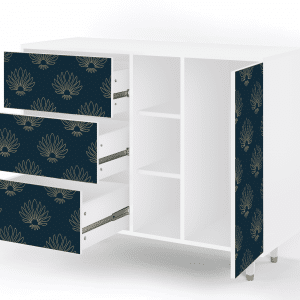 Sideboard - STORYZ - BS2 Blue Lotus - White