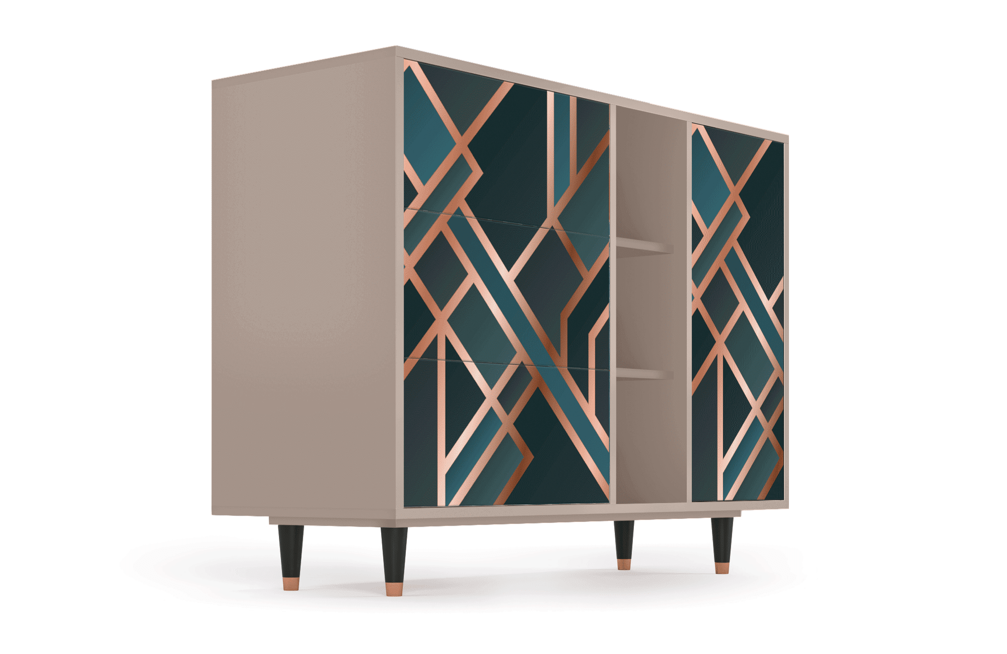 Sideboard – STORYZ – BS2 Bronze Crossroad – Latte Sideboard - STORYZ - BS2 Bronze Crossroad - Latte