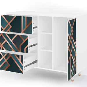 Sideboard - STORYZ - BS2 Bronze Crossroad - White
