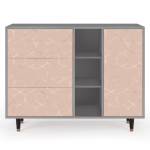Sideboard - STORYZ - BS2 Rose Honeycomb - Grey