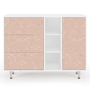 Sideboard - STORYZ - BS2 Rose Honeycomb - White