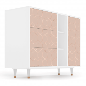Sideboard - STORYZ - BS2 Rose Honeycomb - White