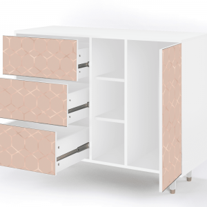 Sideboard - STORYZ - BS2 Rose Honeycomb - White