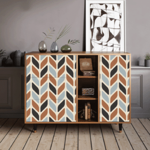 Sideboard - STORYZ - BS2 Beige Laure - Walnut