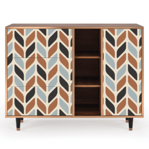 Sideboard - STORYZ - BS2 Beige Laure - Walnut
