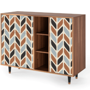 Sideboard - STORYZ - BS2 Beige Laure - Walnut