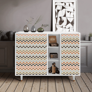 Sideboard - STORYZ - BS2 Bright Ripple - White