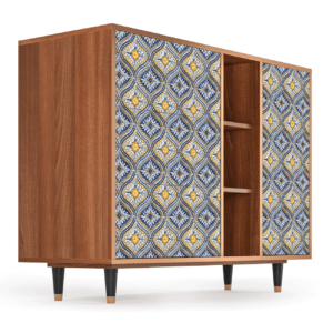 Sideboard - STORYZ - BS2 Illusory Pattern - Walnut