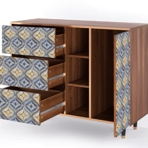 Sideboard - STORYZ - BS2 Illusory Pattern - Walnut