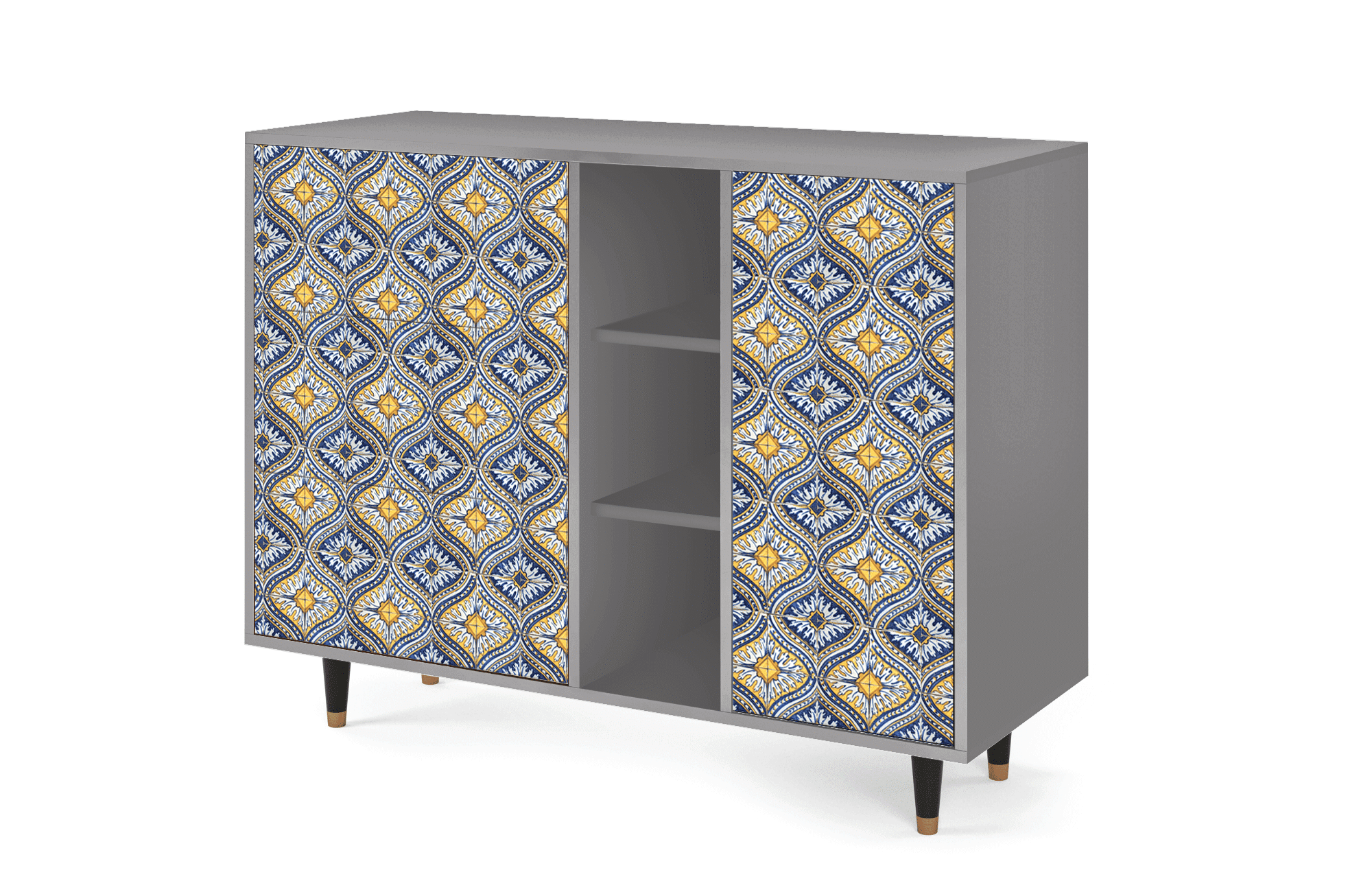 BS2_57_002 Sideboard - STORYZ - BS2 Illusory Pattern - Grey