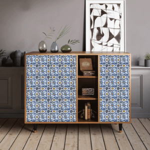 Sideboard - STORYZ - BS2 Lovely Cornflowers - Walnut