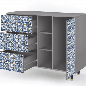 Sideboard - STORYZ - BS2 Lovely Cornflowers - Grey