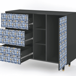 Sideboard - STORYZ - BS2 Lovely Cornflowers - Antracite