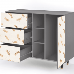 Sideboard - STORYZ - BS2 Nude Dragonflies - Grey
