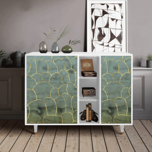 Sideboard - STORYZ - BS2 Magnificent Water Lily - White
