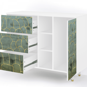Sideboard - STORYZ - BS2 Magnificent Water Lily - White